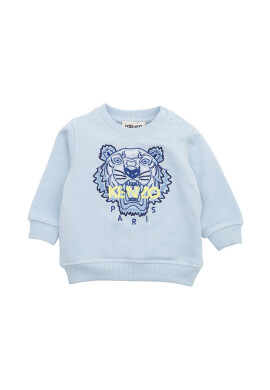 Kenzo kids Детски памучен суичър - Pepit.bg
