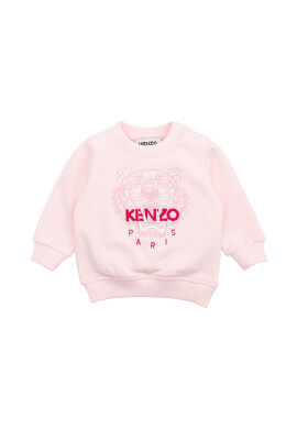 Kenzo kids Детски памучен суичър - Pepit.bg