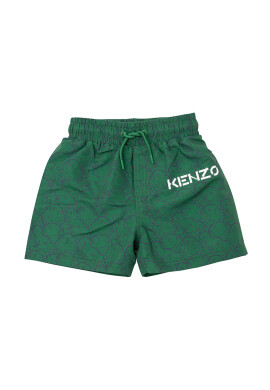 Kenzo kids Детски плувни шорти в тъмносиньо - Pepit.bg
