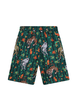 Kenzo kids Детски плувни шорти в зелено - Pepit.bg