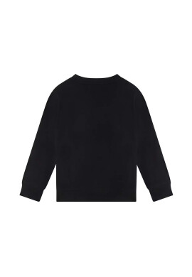 Kenzo kids Детски суичър в черно с принт - Pepit.bg