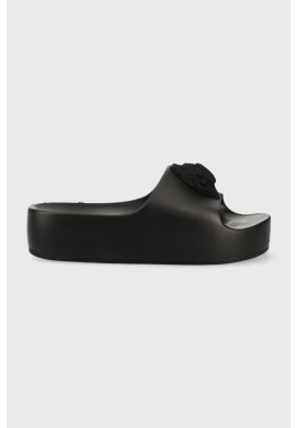 Kurt Geiger London Чехли Eagle Chunky Slide в черно с платформа 9787200999 - Pepit.bg