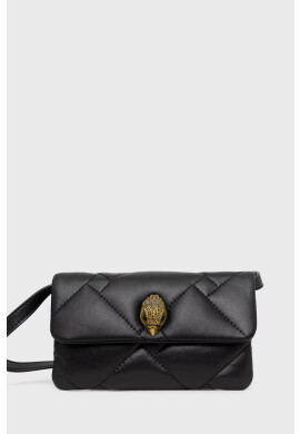 Kurt Geiger London Кожен клъч в черно - Pepit.bg
