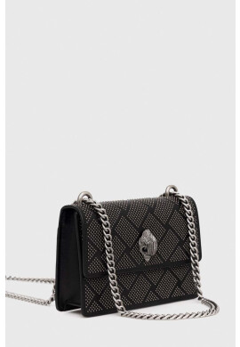 Kurt Geiger London Кожена чанта в черно - Pepit.bg