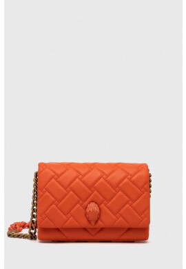 Kurt Geiger London Кожена чанта в оранжево - Pepit.bg