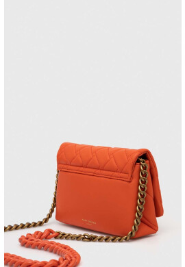 Kurt Geiger London Кожена чанта в оранжево - Pepit.bg