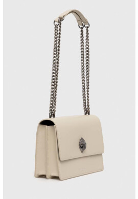 Kurt Geiger London Кожена чанта в бежово - Pepit.bg