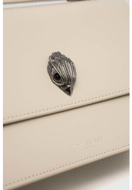 Kurt Geiger London Кожена чанта в бежово - Pepit.bg