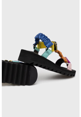 Kurt Geiger London Кожени сандали дамски с платформа - Pepit.bg