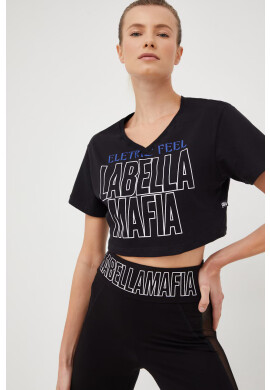 Labellamafia Тениска в черно - Pepit.bg
