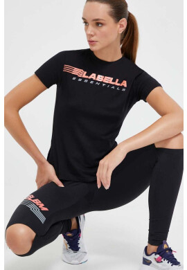 Labellamafia Тениска Essentials в черно - Pepit.bg