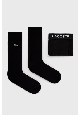 Lacoste Боксерки и чорапи в черно - Pepit.bg