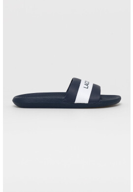Lacoste Чехли мъжки в тъмносиньо - Pepit.bg