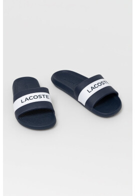 Lacoste Чехли мъжки в тъмносиньо - Pepit.bg