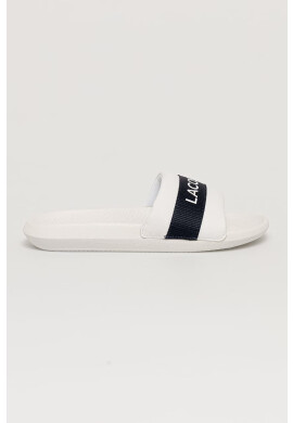Lacoste Чехли дамски в бяло - Pepit.bg
