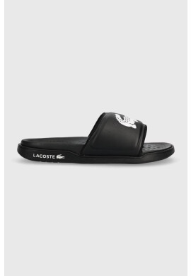Lacoste Чехли CROCO DUALISTE в черно 43CFA0040 - Pepit.bg