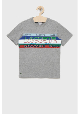 Lacoste Детска памучна тениска - Pepit.bg