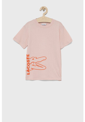 Lacoste Детска памучна тениска - Pepit.bg