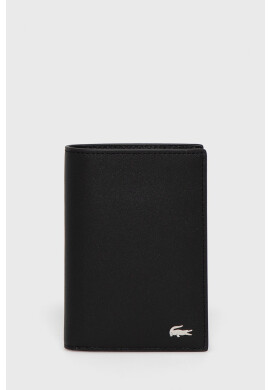 Lacoste Кожен портфейл мъжки в черно - Pepit.bg