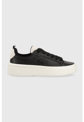 Lacoste Кожени маратонки Carnaby в черно 45SFA0040 - Pepit.bg