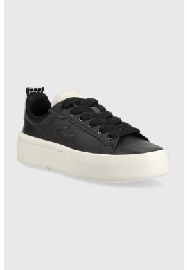 Lacoste Кожени маратонки Carnaby в черно 45SFA0040 - Pepit.bg