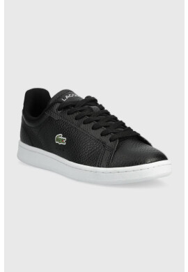 Lacoste Кожени маратонки CARNABY PRO в черно 44SFA0005 - Pepit.bg