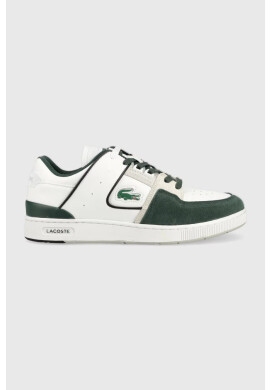 Lacoste Кожени маратонки COURT CAGE в бяло 44SMA0007 - Pepit.bg