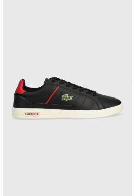 Lacoste Кожени маратонки EUROPA PRO в черно 44SMA0012 - Pepit.bg