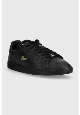 Lacoste Кожени маратонки GRADUATE PRO в черно 45SMA0118 - Pepit.bg