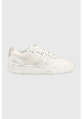 Lacoste Кожени маратонки L001 в бяло - Pepit.bg