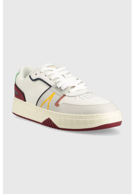 Lacoste Кожени маратонки L001 Leather Sneaker в бяло 42SMA0092 - Pepit.bg