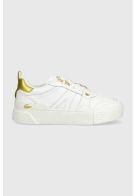 Lacoste Кожени маратонки L002 в бяло 45CFA0032 - Pepit.bg