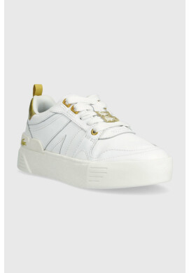 Lacoste Кожени маратонки L002 в бяло 45CFA0032 - Pepit.bg