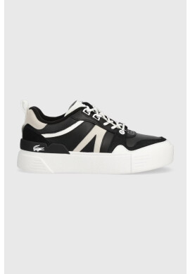 Lacoste Кожени маратонки L002 в черно 44SFA0112 - Pepit.bg