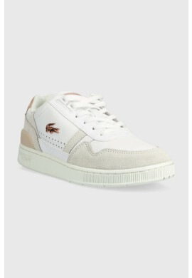 Lacoste Кожени маратонки T-CLIP в бяло 44SFA0063 - Pepit.bg