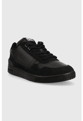 Lacoste Кожени маратонки T-Clip Leather Premium в черно 45SMA0033 - Pepit.bg