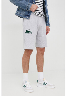 Lacoste Къси панталони в сиво меланж на - Pepit.bg