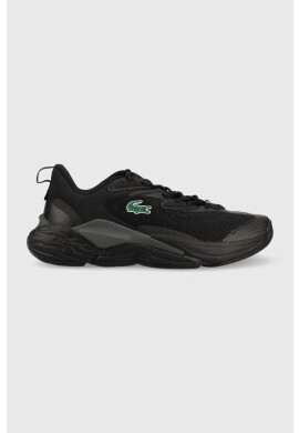 Lacoste Маратонки Aceshot в черно - Pepit.bg