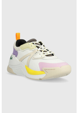 Lacoste Маратонки L-FACILITE в бяло 44SFA0050 - Pepit.bg