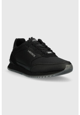 Lacoste Маратонки Partner Luxe в черно - Pepit.bg