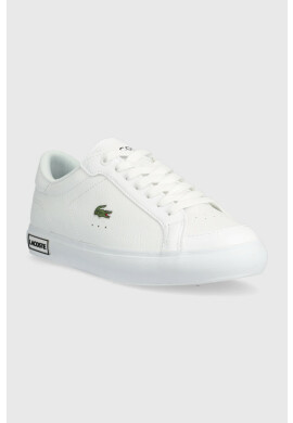 Lacoste Маратонки POWERCOURT в бяло 44SFA0077 - Pepit.bg