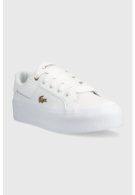 Lacoste Маратонки Ziane Platform в бяло 45CFA0013 - Pepit.bg
