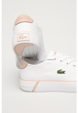 Lacoste Ниски кецове дамски в бяло - Pepit.bg