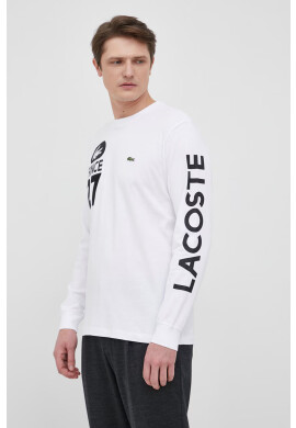 Lacoste Памучна блуза с дълги ръкави - Pepit.bg