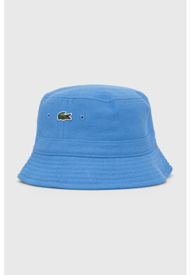 Lacoste Памучна капела в синьо от памук - Pepit.bg