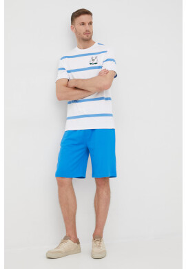 Lacoste Памучна тениска в зелено с принт - Pepit.bg