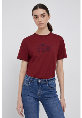 Lacoste Памучна тениска - Pepit.bg