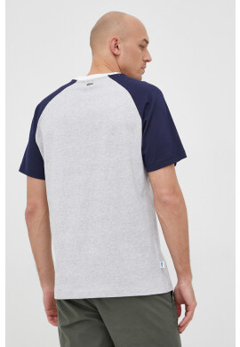 Lacoste Памучна тениска в тъмносиньо - Pepit.bg