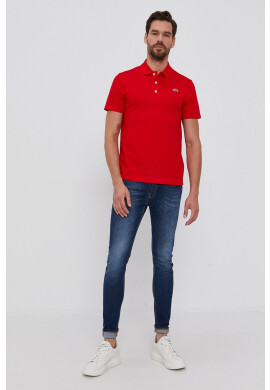 Lacoste Памучна тениска с яка - Pepit.bg