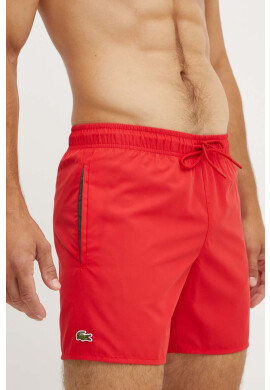 Lacoste Плувни шорти в червено - Pepit.bg